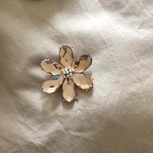 Beautiful flower pin